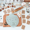 Numbers Eco Stamps - Little Gumnut Co.