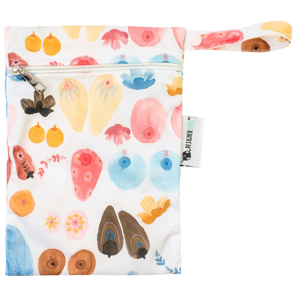 Mini Wet Bag ~ Beautiful Breasts - Little Gumnut Co.