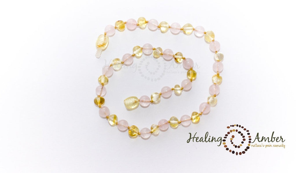 Amber Teething Necklace - Little Gumnut Co.