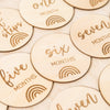 Wooden Milestone Discs - Little Gumnut Co.